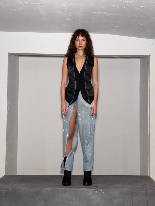 DECONSTRUCTED VEST
