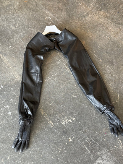 UPCYCLED LEATHER GLOVES